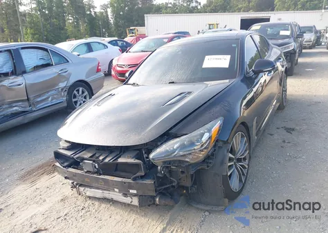 2019 Kia Stinger Premium z USA, uszkodzony, nr VIN KNAE25LA8K6053284